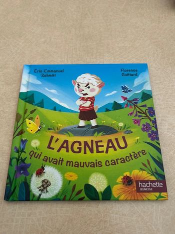 Livre l’agneau qui avait mauvais caractère