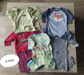 Pyjamas légers 6 mois