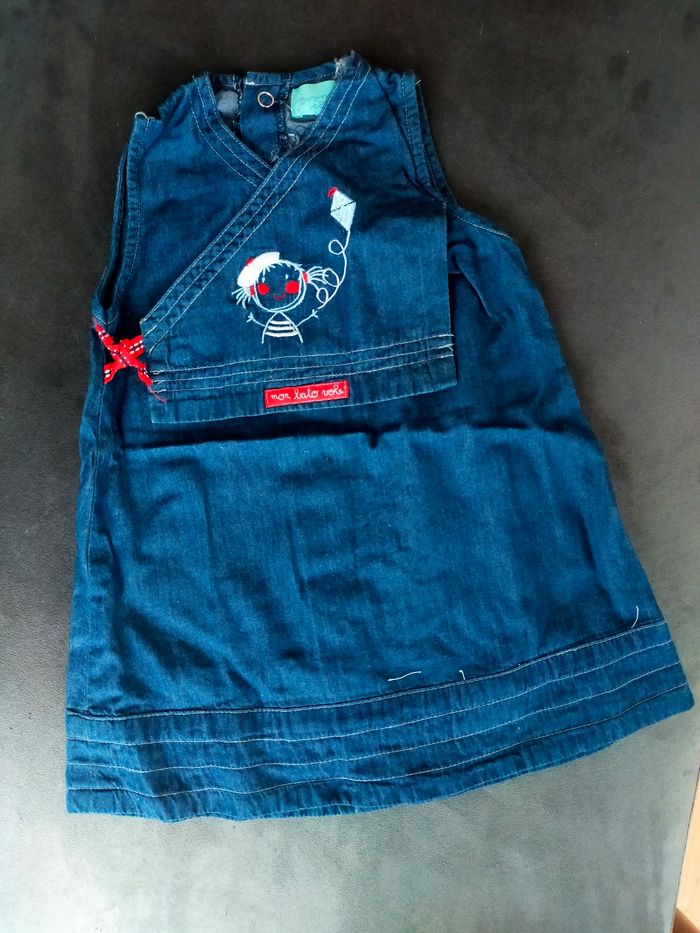 Robe jean 12 mois