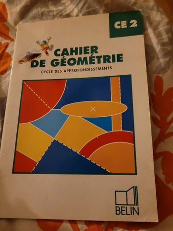 Cahier de géométrie CE2