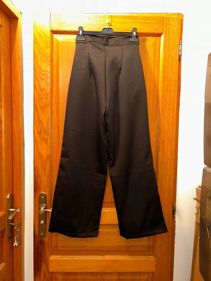 Pantalon noir taille haute - photo numéro 5