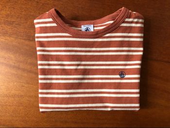 Lot 2 t-shirts Petit Bateau 5 ans – comme neufs