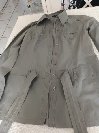 Veste légère Tex taille 40 vert kaki