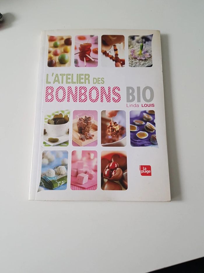 Livre l' atelier des bonbons bio
