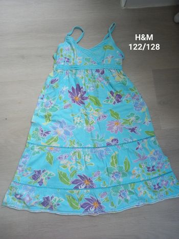 Jolie robe à fleurs H&M taille 122/128