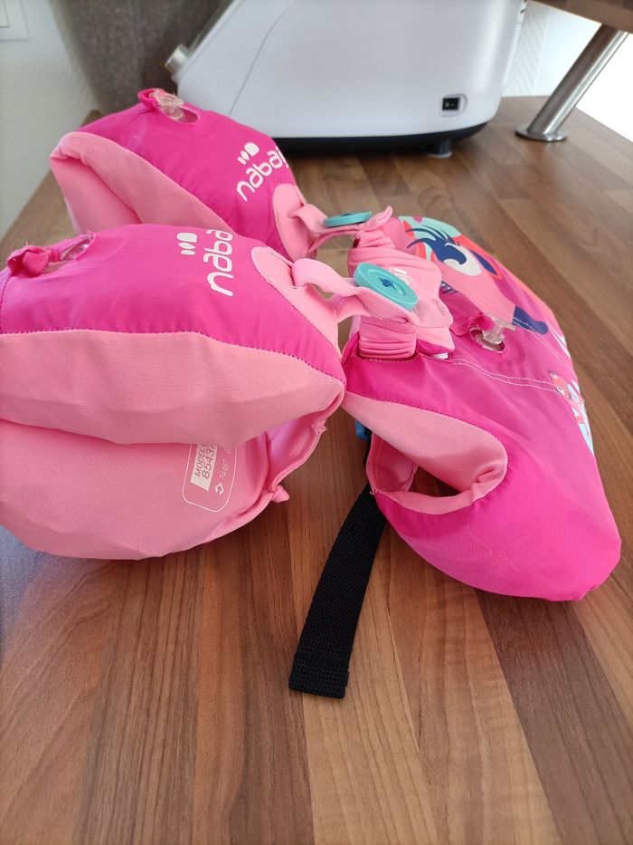 Bouée brassard nabaiji rose Flamand rose 15-30kg - photo numéro 5