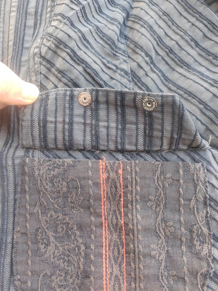 Veste Patrice Breal femme vintage rétro chic élégante marron automne hiver Taille 44 XXL - photo numéro 10