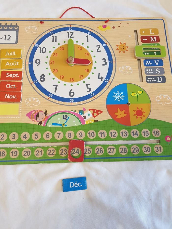 Calendrier bois - photo numéro 2