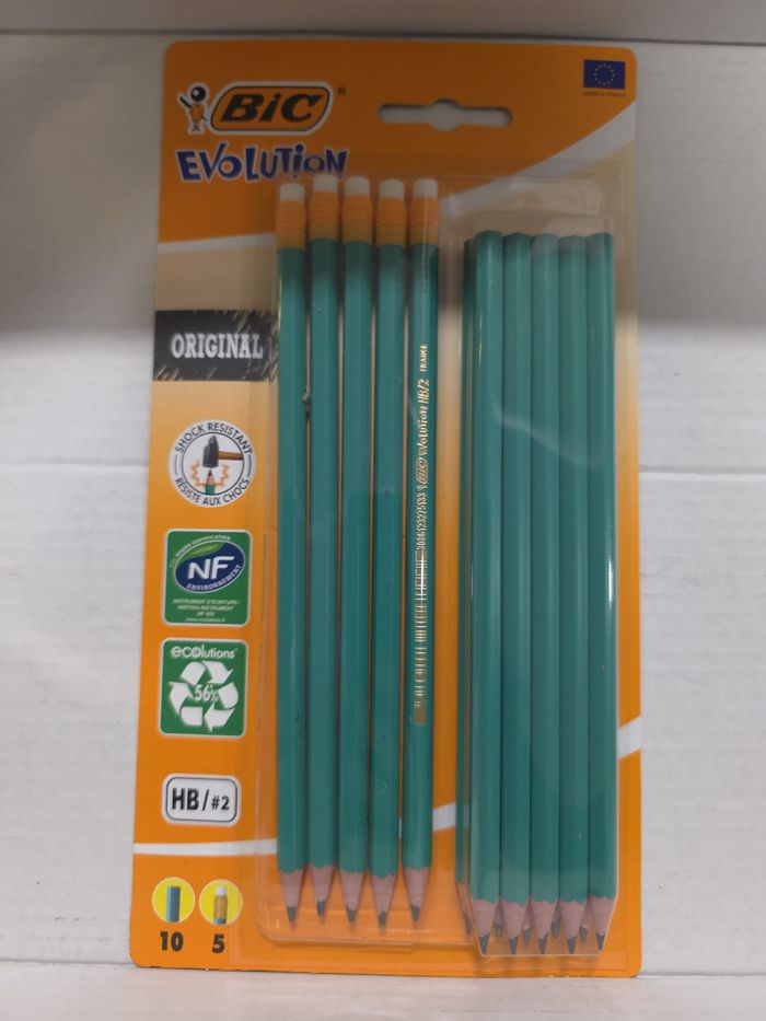 Crayons de papier bic