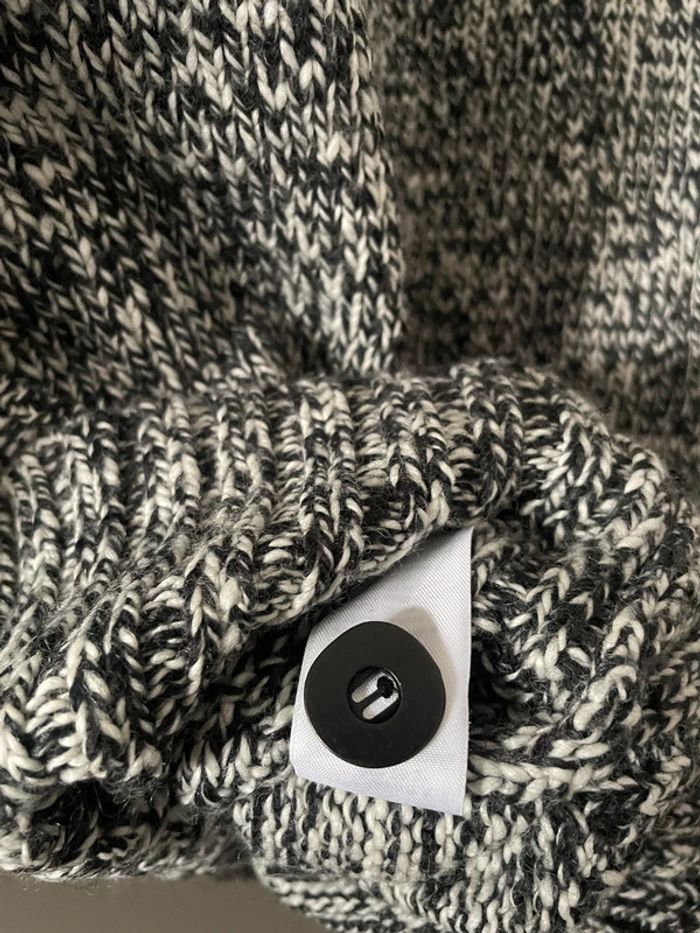 Pull gris à grosses mailles pour homme, marque Jules - photo numéro 6