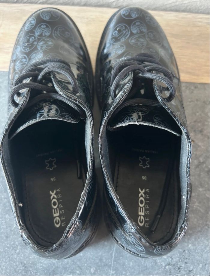 Chaussures Geox Fille J Casey Girl M Der - photo numéro 5