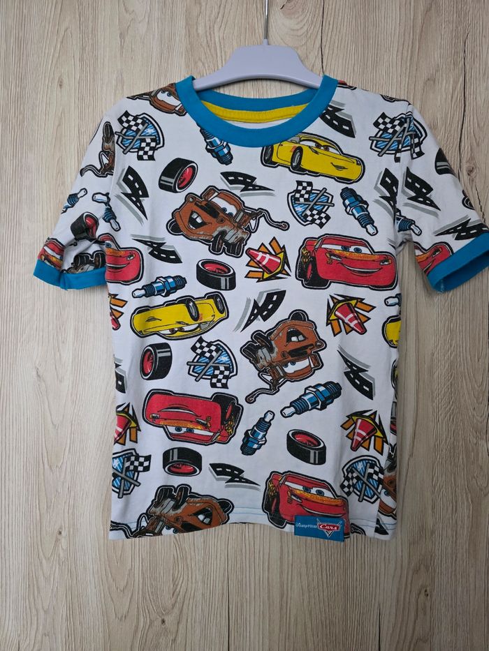 ENSEMBLE 2 PIÈCES GARÇON 👦 PYJAMA SHORT DISNEY PIXAR THE CARS 7/8 ANS