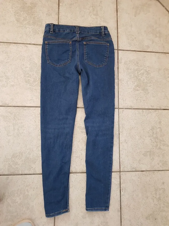 Jeans bleu, C&A, 158 cm - photo numéro 4