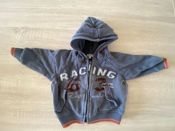 Veste zippée 12 mois