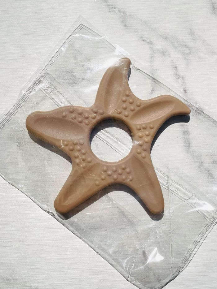 Anneaux de dentition bébé silicone étoile 🌟 - photo numéro 9