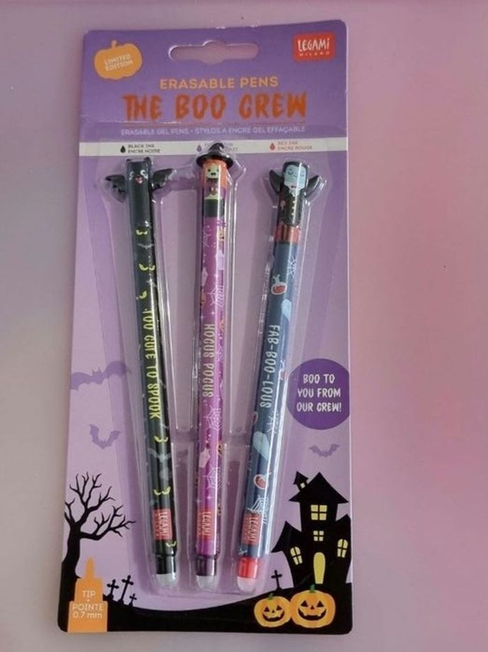 Trousse et stylos Legami Halloween - photo numéro 3