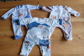Lot 3 pyjamas 3 mois