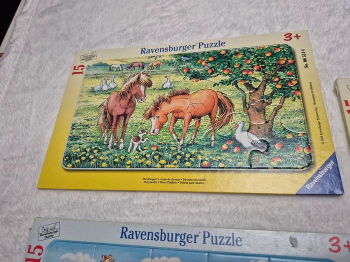 Lot 3 puzzles 15 pièces ravensburger 3ans et + - photo numéro 3