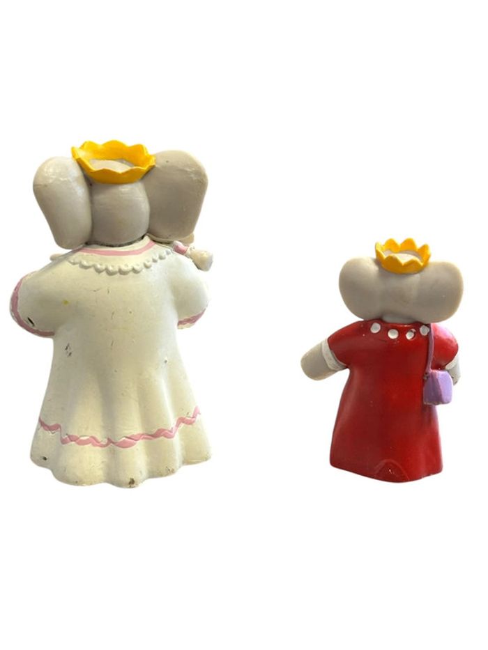 Deux figurines Babar Plastoy - photo numéro 2