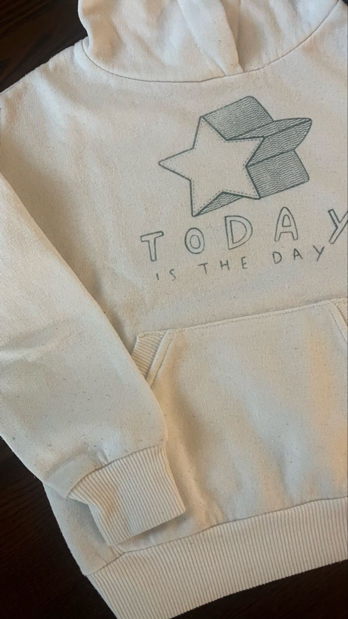 Sweat a capuche garçon 3-4 ans - photo numéro 2