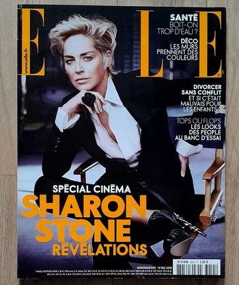 Magazine Elle n°3255 mai 2008 spécial Sharon Stone