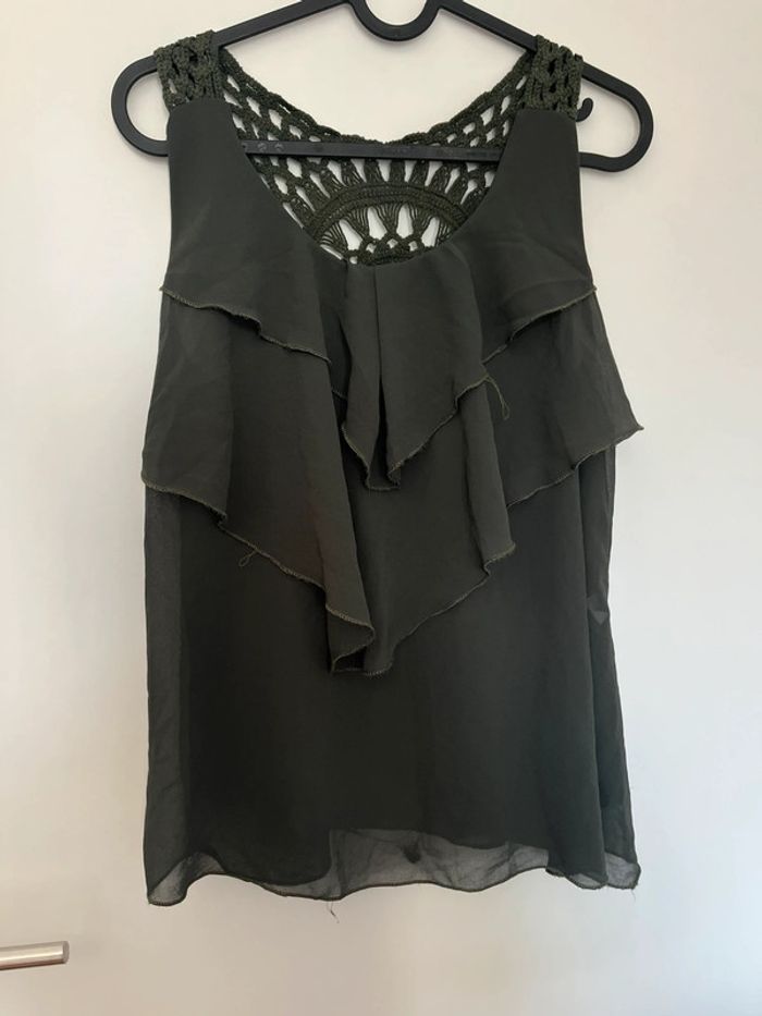 Blouse débardeur fluide