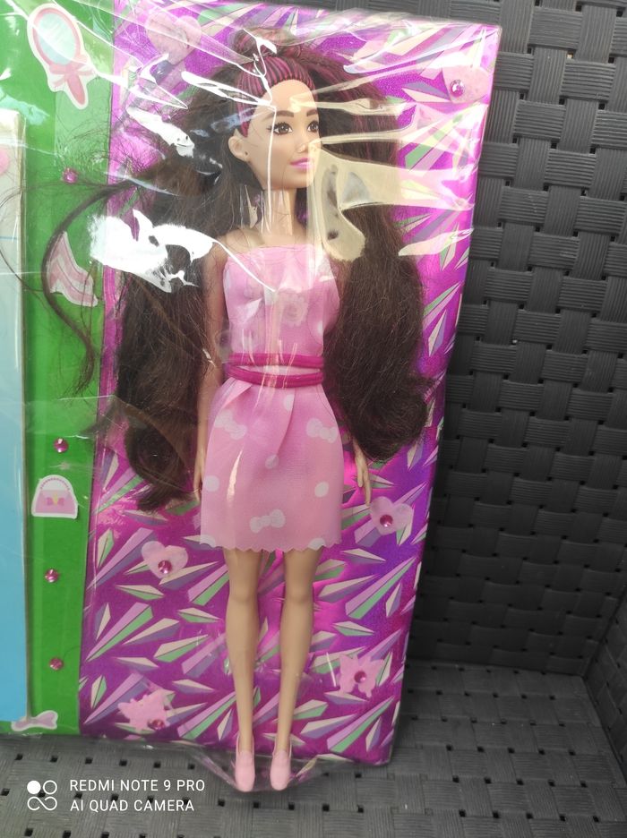 Lot livre+ poupée barbie - photo numéro 2