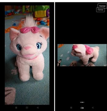 Chat en peluche marie les Aristochats