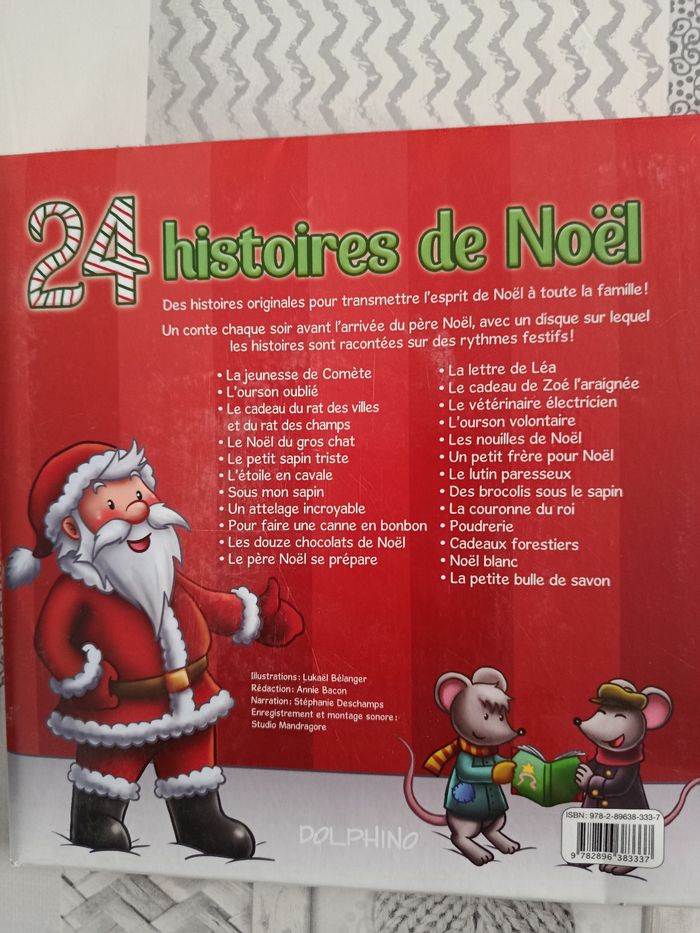 Livre avec CD histoires de Noël - photo numéro 3