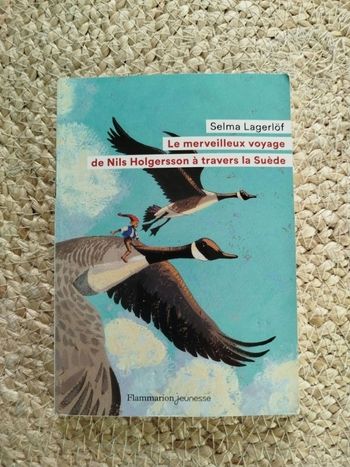 Roman, Le merveilleux voyage de Nils Holgerson à travers la Suède, TBE 