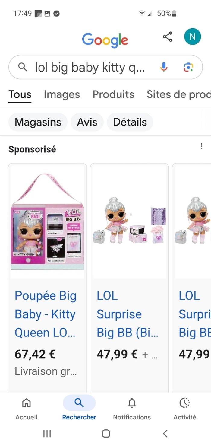 LOL Big Baby Kitty Queen  Neuve. - photo numéro 3