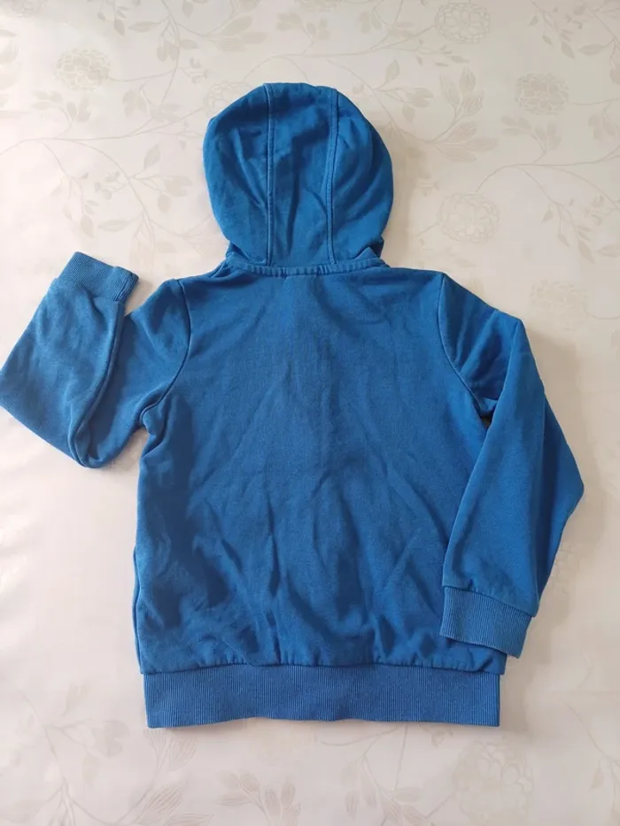 Sweat zippé à capuche Lupilu 4/6 ans - photo numéro 5