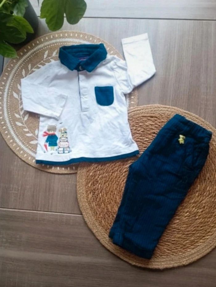 🐼 Joli ensemble Sergent Major taille 6mois