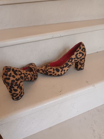 Escarpins leopard T 38