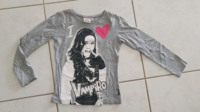T-shirt ML fille Chica vampiro 10 ans ch7 - photo numéro 2