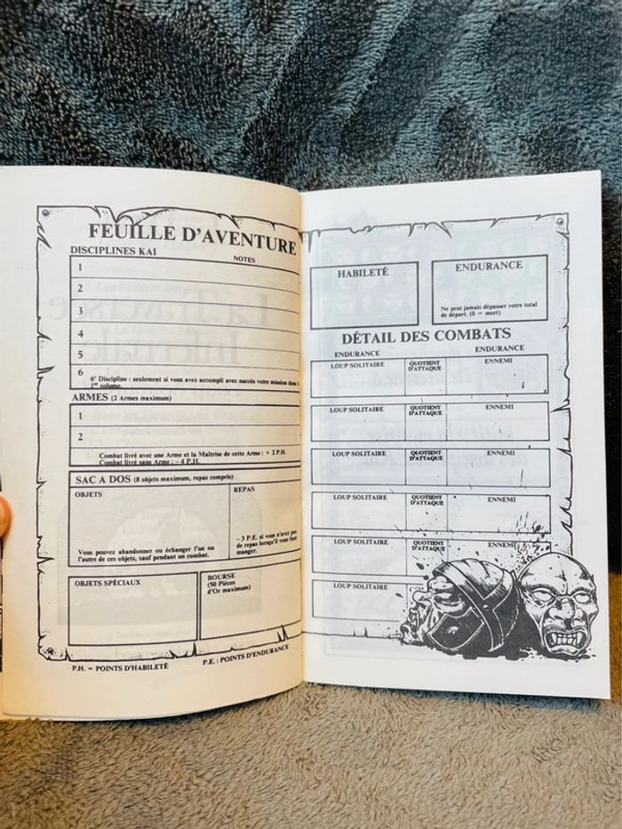 Livre dont vous êtes le héros le loup solitaire la traversée infernale V1 - photo numéro 8