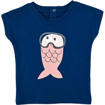 T-Shirt à manches courtes 18 mois en coton bio La Queue du Chat