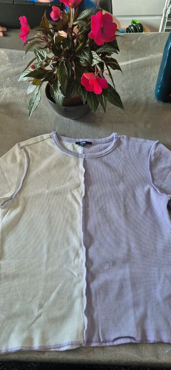 Haut côtelé kiabi taille s