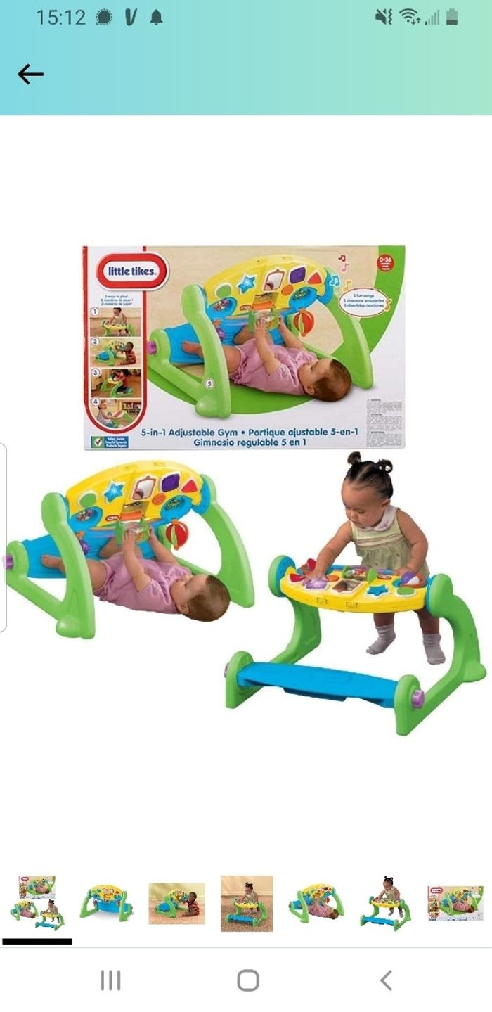 Table d'éveil 5 en 1 - photo numéro 2