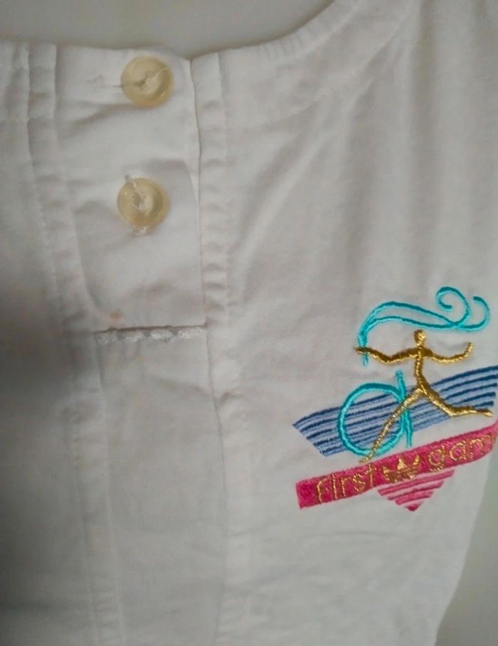 T-shirt vintage Adidas femme taille 42 - photo numéro 4