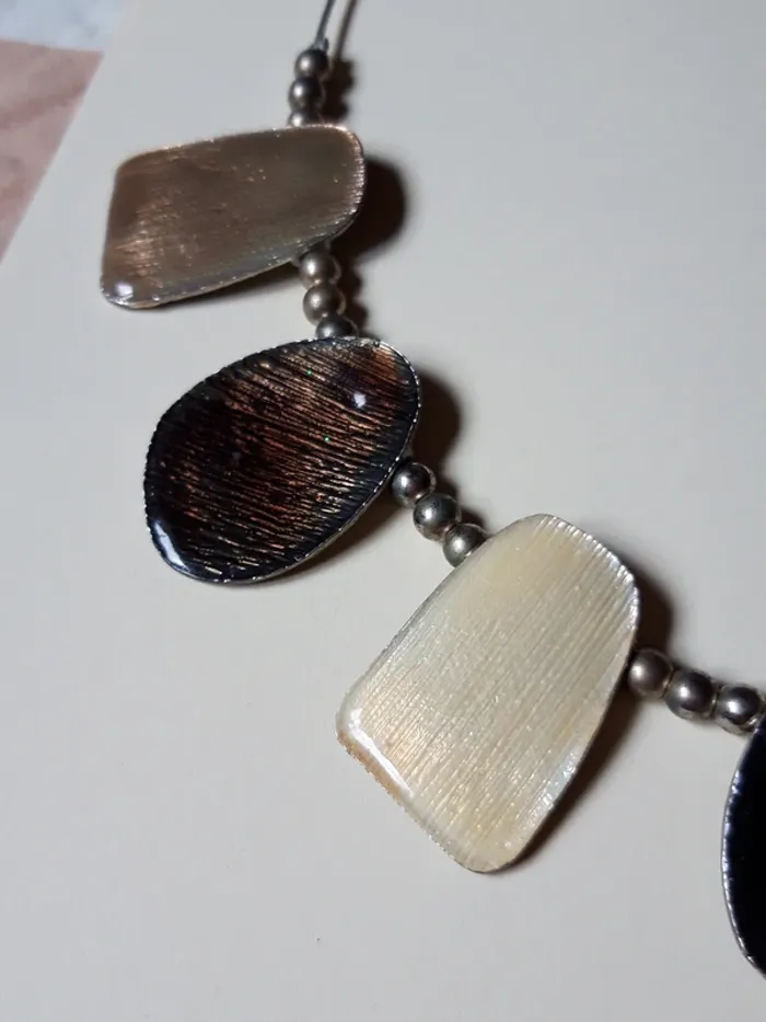 Collier vintage nacré - photo numéro 4