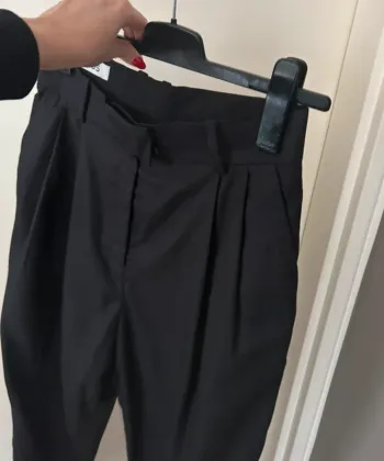 Cos pantalon, noir, femme, taille 38
