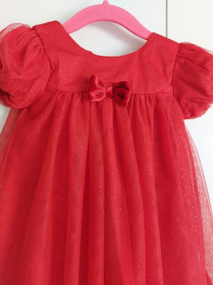 Robe ceremonie bebe rouge - photo numéro 2