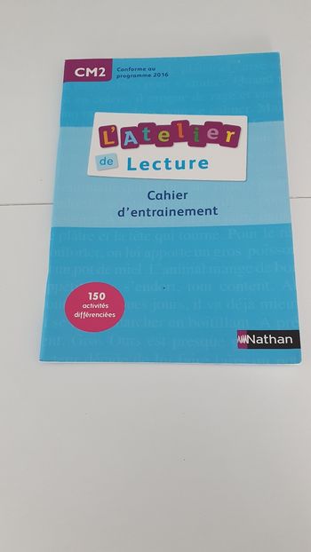 L'atelier de lecture CM2