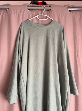 Abaya vert d’eau