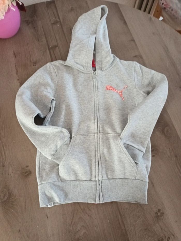 Sweat zippé
