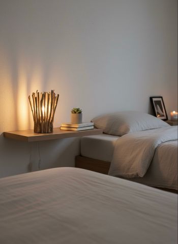 Lampes en bois flotté | Taille s 