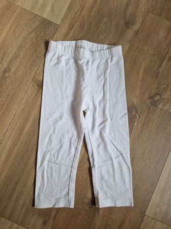 Legging blanc 36 mois