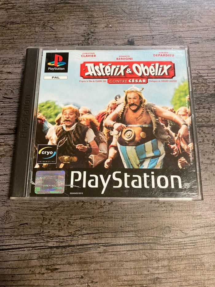 Asterix & Obelix Contre Cesar Jeu PS1 complet VF Sony