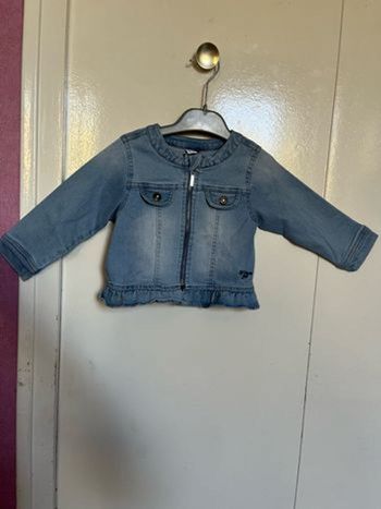 Veste en jean bleu 12-18 mois